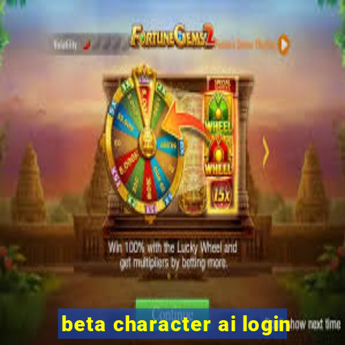 beta character ai login